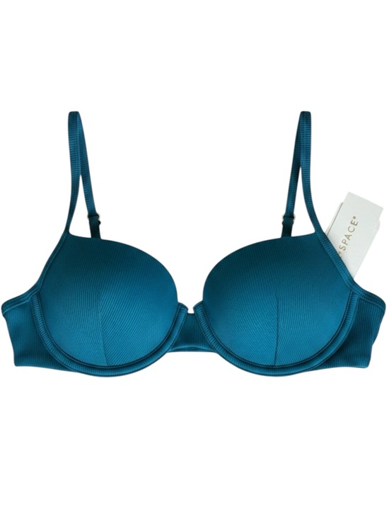 l*space Other - L*Space Hunter Ribbed Underwire Bikini Top Teal Blue NWT Adjustable Swim Size M